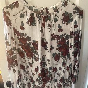 Floral Wilfred Aritzia Blouse